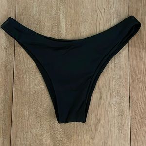 Monday Swimwear Byron Bottom - Black - Size M